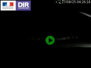 Webcam traffic à Grenoble-sud sur l'autoroute A480. Vue orientée vers l'entrée et la sortie de Grenoble