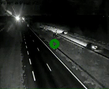 Webcam à hauteur de Vert-en-Drouais sur la N12, en périphérie de Dreux. Vue orientée vers Alençon