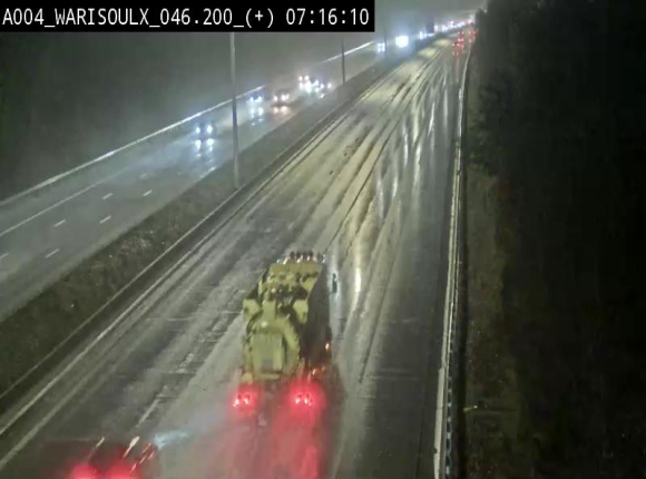Webcam autoroute Belgique - Warissoulx - E411 - BK 46.2