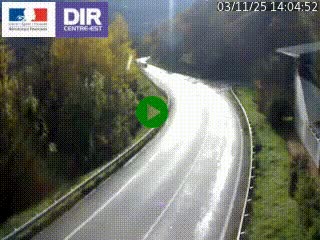 Caméra trafic sur la N90 à Bourg-Saint-Maurice, en provenance d'Aoste et en direction d'Albertville