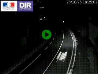 Caméra trafic sur la N90 à Bourg-Saint-Maurice, en provenance d'Aoste et en direction d'Albertville