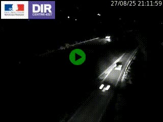 Caméra routière à hauteur de la sortie 15 Chambéry-centre au PK 4,103 en direction d'Albertville