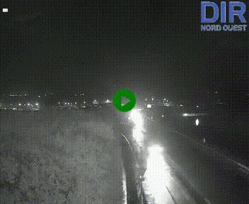 Webcam au début de l'A84 sur le périphérique Ouest de Caen (N814) à hauteur de la sortie 9, Porte de Bretagne
