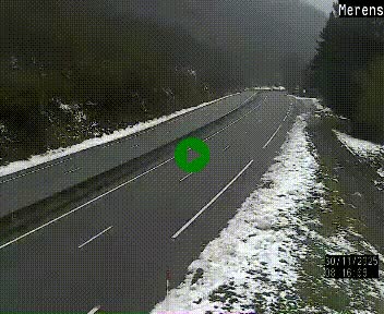 Webcam Ax-les-Thermes sur N20, en direction d'Andorre