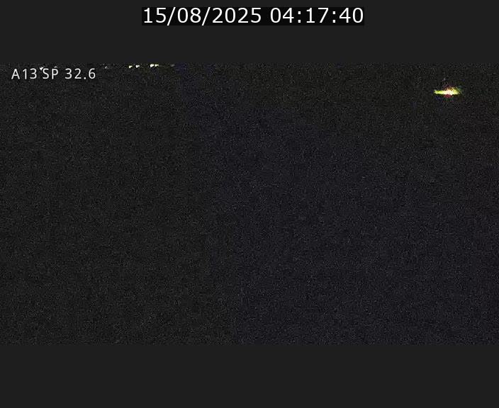 Webcam info trafic A13 à hauteur de Mondorf-les-bains. Vue orientée vers Altwies