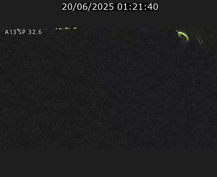 Webcam info trafic A13 à hauteur de Mondorf-les-bains. Vue orientée vers Altwies