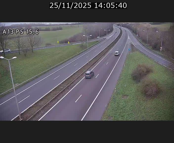 Traffic live webcam Luxembourg Kayl - A13 direction Dudelange - BK 15.6