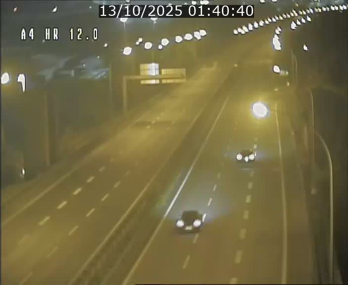 Traffic live webcam Luxembourg Jonction Foetz - A4 - BK 12.0 - direction Esch sur Alzette