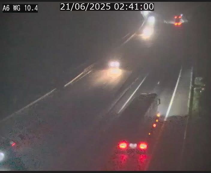 Traffic live webcam Luxembourg Mamer - A6 - BK 10.4 - direction Luxembourg/France/Allemagne
