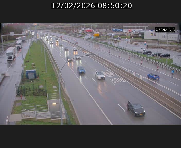 Traffic live webcam Luxembourg Aire de Berchem - A3 - BK 5 - direction France