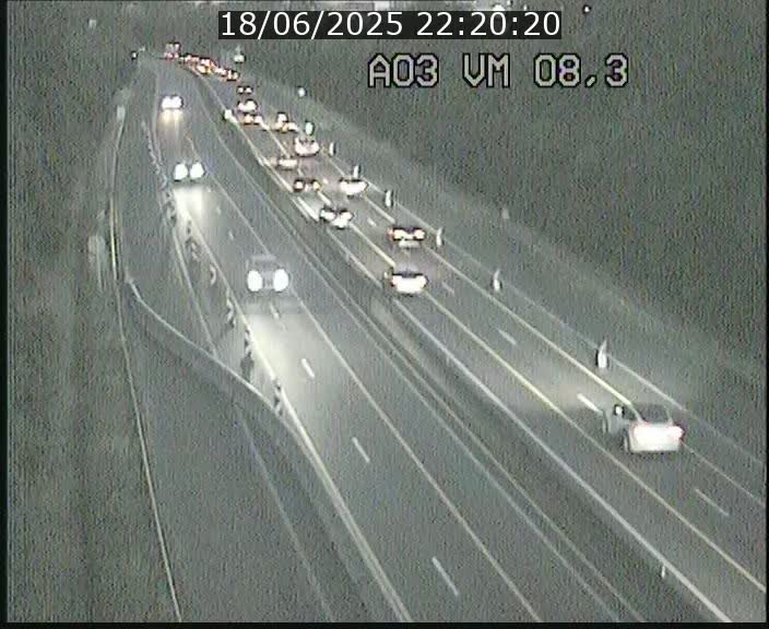 Traffic live webcam Luxembourg Bettembourg - A3 - BK 8.3 - direction France
