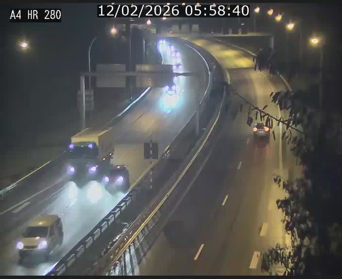Webcam traffic A4 Luxembourg - BK 0.2 - P+R Bouillon (direction Luxembourg)