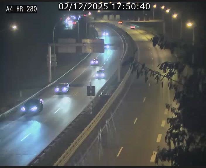 Webcam traffic A4 Luxembourg - BK 0.2 - P+R Bouillon (direction Luxembourg)