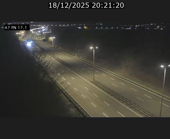 Caméra trafic Luxembourg - A7, Merscherbierg direction Mersch