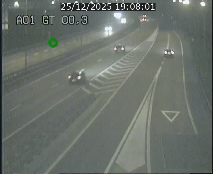 Traffic live webcam Luxembourg Croix de Gasperich - A1 direction Kirchberg - BK 0.3