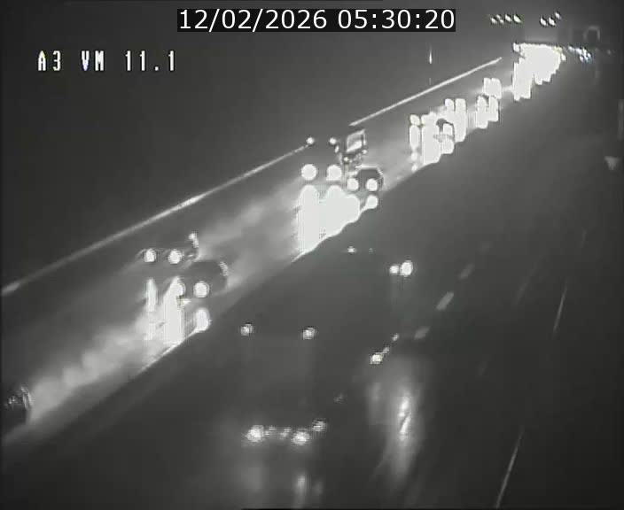 Webcam à la frontière franco-luxembourgeoise, avant la Croix de Bettembourg - BK 11.1 - direction Luxembourg-ville