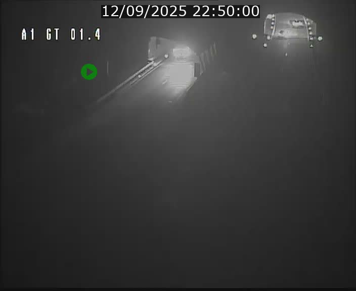Traffic live webcam Luxembourg Hesperange - A1 direction Kirchberg - BK 1.4