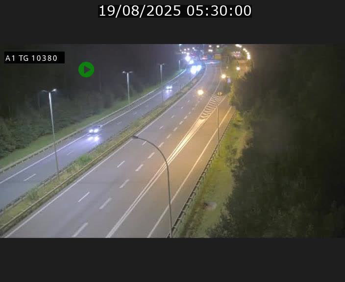 Traffic live webcam Luxembourg Senningerberg - A1 direction Luxembourg Kirchberg - BK 10.3