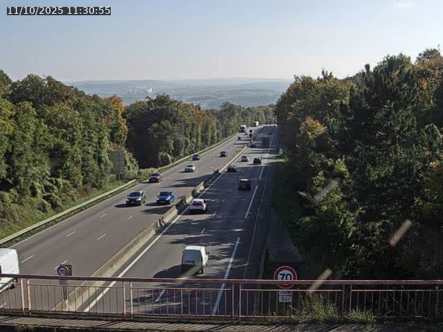 Caméra autoroute France - A33, Houdemont direction Lunéville