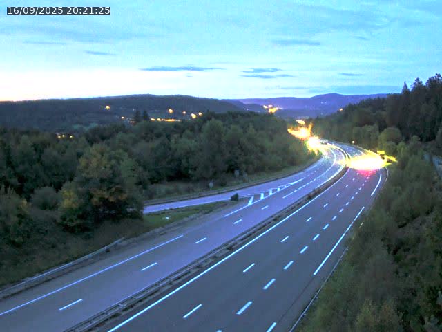 Caméra autoroute France - N57, Côte de la demoiselle direction Remiremont