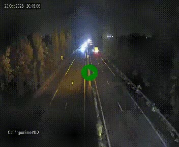 Webcam routière à la fin de la N10, en périphérique ouest d'Angouleme, proche de la jonction avec l'A10