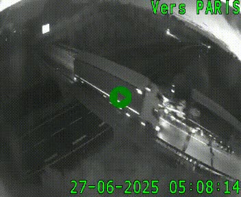 Clone of Caméra routière sur l'autoroute A20 au nord de Limoges, à la jonction avec la N520. Vue orientée vers Paris