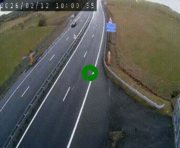 Caméra autoroute A75 à hauteur du col de la Fageole en direction de Clermont-Ferrand