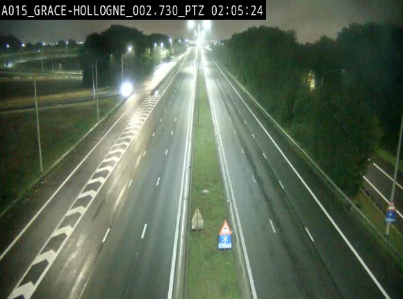 Caméra trafic Belgique - Grâce-Hollogne - E42, jonction avec A604, direction Loncin/Aéroport de Liège -  BK 3.2