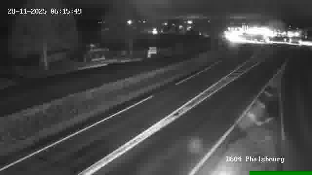 Webcam de surveillance sur D604 (France) à Phalsbourg, cadrée vers Phalsbourg, proposant une information routière utile aux déplacements quotidiens.