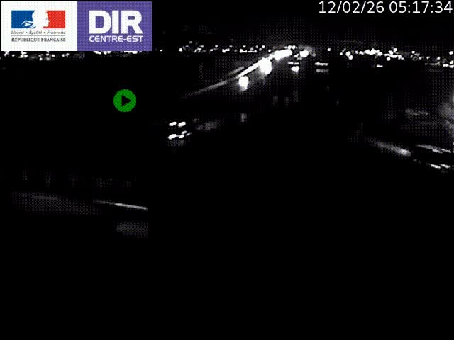 Webcam autoroute sur A450 à Pierre-Bénite en direction de Lyon et de l'autoroute A7
