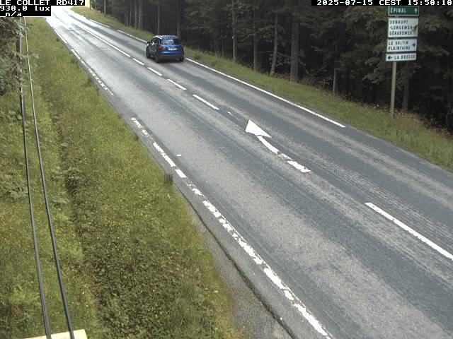 Caméra du Collet sur la route de Colmar (D417)