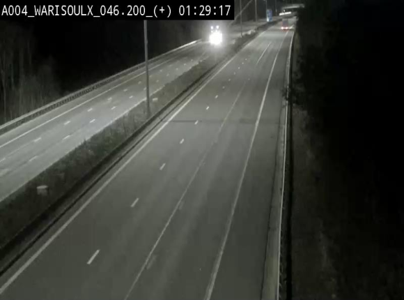Webcam autoroute Belgique - Warissoulx - E411 - BK 46.2