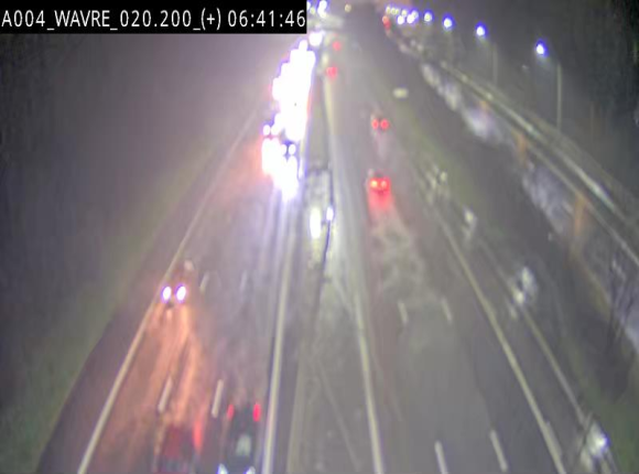 Webcam @ Wavre-sud KP 19.6, A4/E411