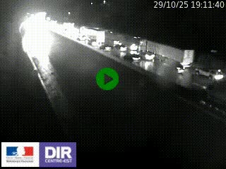 Webcam routière à Saint-Etienne-Terrenoire sur la RN88 avant la jonction entre l'A72 et le Boulevard Périphérique de Saint-Etienne