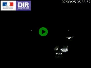 Caméra trafic à Meylan sur la Rocade-Sud de Grenoble en direction d'Aix-en-Provence