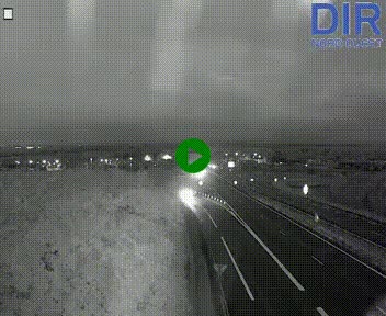 Webcam au début de l'A84 sur le périphérique Ouest de Caen (N814) à hauteur de la sortie 9, Porte de Bretagne