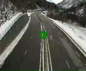 Webcam L'Hospitalet-près-l'Andorre sur N20, en direction d'Andorre