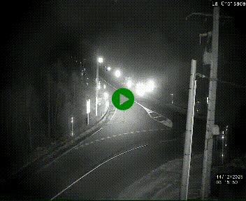 Webcam au carrefour de la croisade, à la jonction entre la N22 et la N320, avant le poste de douane franco-andorrane. Webcam à 1790 mètres d'altitude