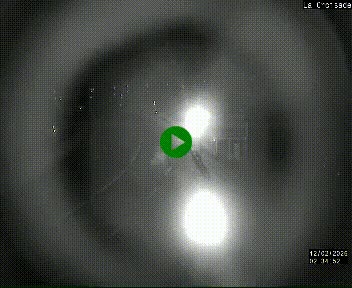 Webcam au carrefour de la croisade, à la jonction entre la N22 et la N320, avant le poste de douane franco-andorrane. Webcam à 1790 mètres d'altitude
