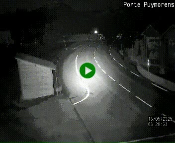Webcam Col du Puymorens sur N320, en direction de Pas de la Casa (Andorre)