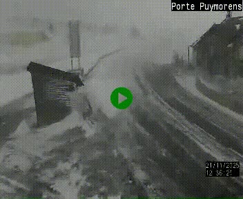 Webcam Col du Puymorens sur N320, en direction de Pas de la Casa (Andorre)