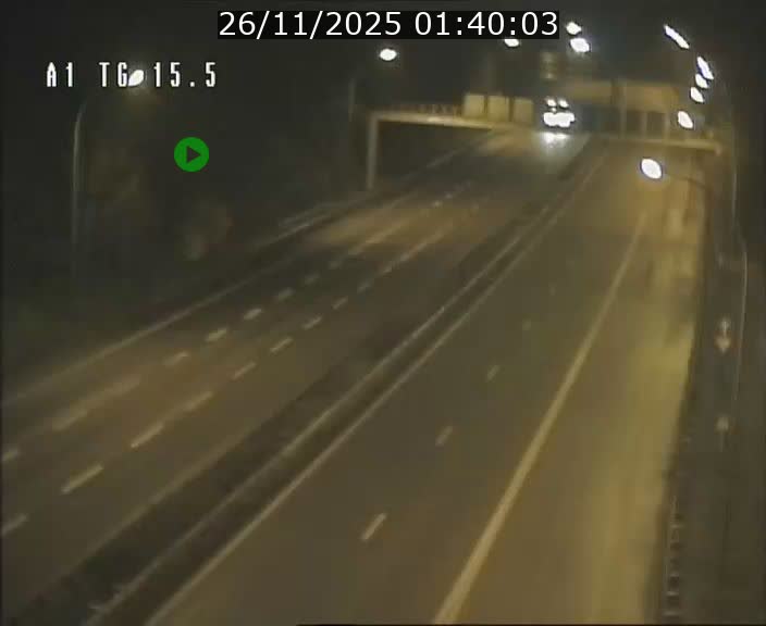 Traffic live webcam Luxembourg Munsbach - A1 direction Luxembourg - BK 15.5