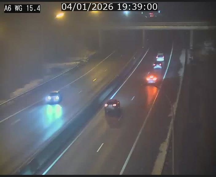 Traffic live webcam Luxembourg Capellen - A6 - BK 15.4 - direction Luxembourg/France/Allemagne