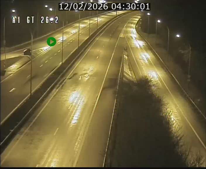 Traffic live webcam Luxembourg Grevenmacher - A1 direction Allemagne - BK 26.2