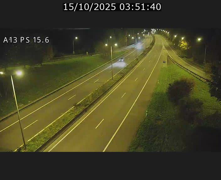Traffic live webcam Luxembourg Kayl - A13 direction Dudelange - BK 15.6