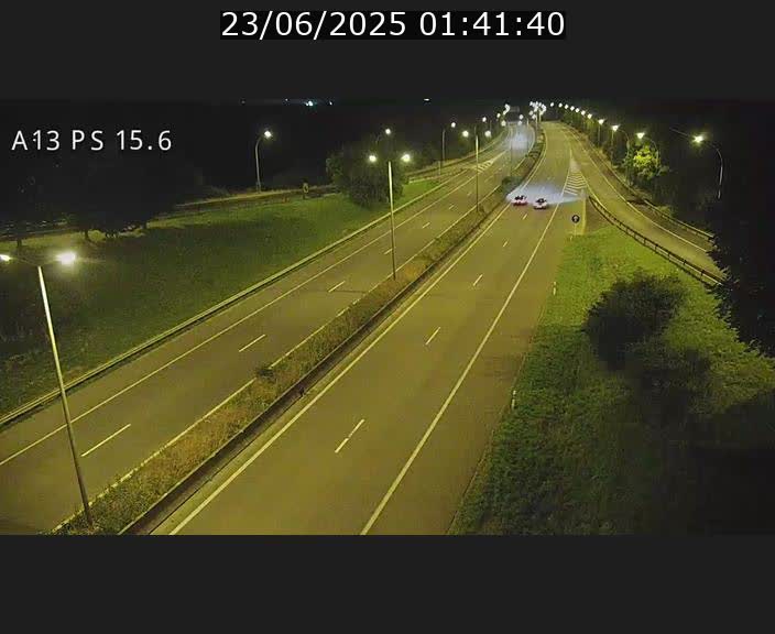 Traffic live webcam Luxembourg Kayl - A13 direction Dudelange - BK 15.6