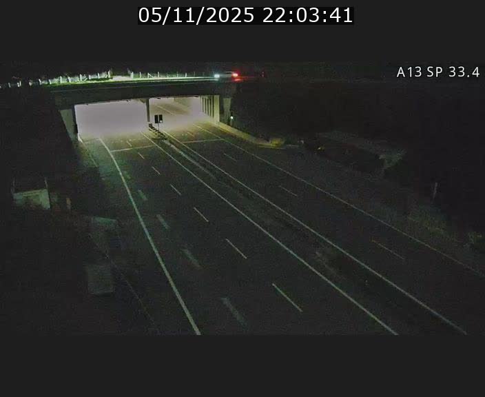 Webcam trafic sur A13 à hauteur d'Altwies en direction de Mondorf-les-bains et en provenance de l'Allemagne