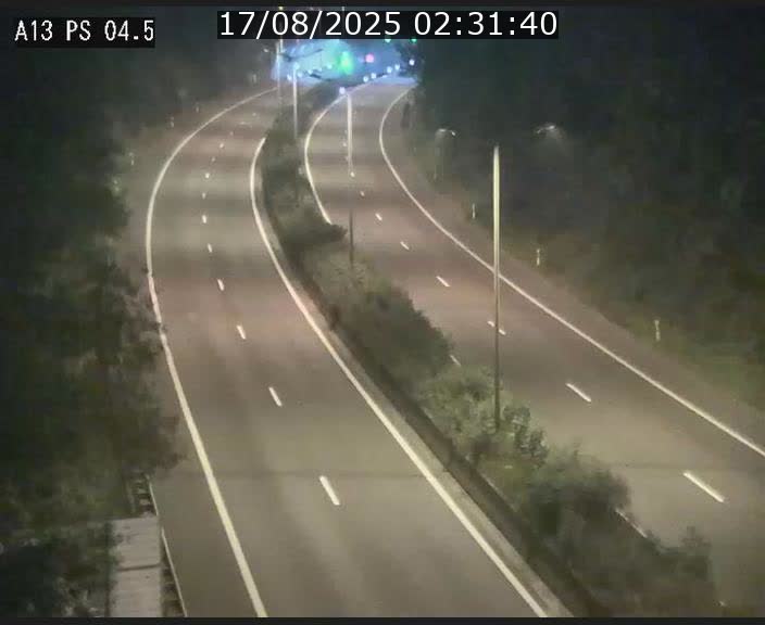 Traffic live webcam Luxembourg Differdange - A13 direction Esch-sur-Alzette - BK 4.5