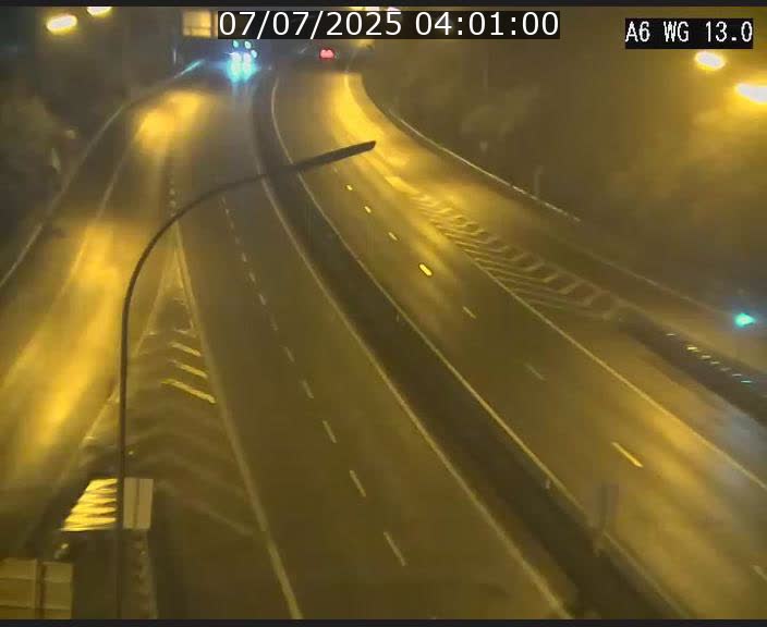 Traffic live webcam Luxembourg Mamer - A6 - BK 13 - direction Luxembourg/France/Allemagne