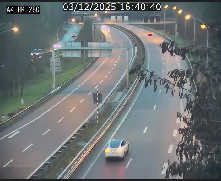 Webcam traffic A4 Luxembourg - BK 0.2 - P+R Bouillon (direction Luxembourg)